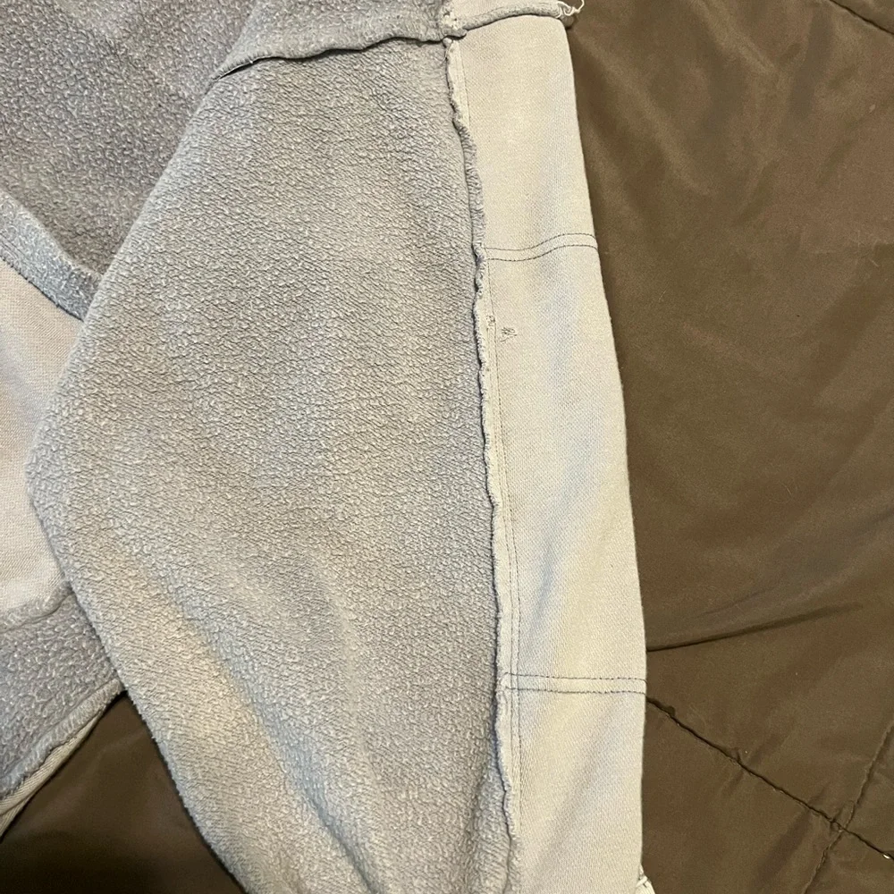 Free People Jordan Oversized Blue Jacket - Picture 8 of 12